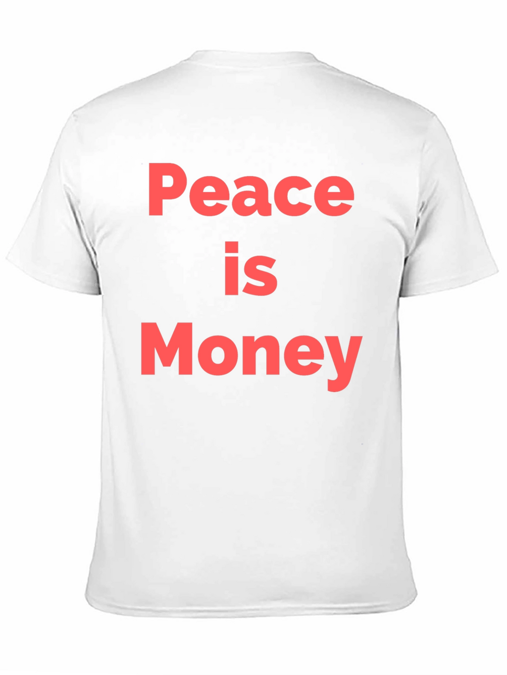 Peace is Money Graphic T-Shirt