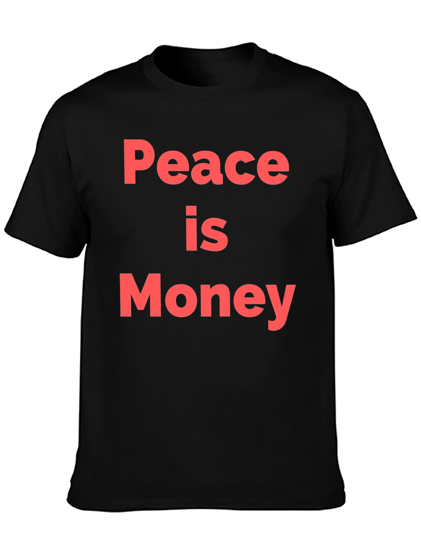 Peace is Money Graphic T-Shirt