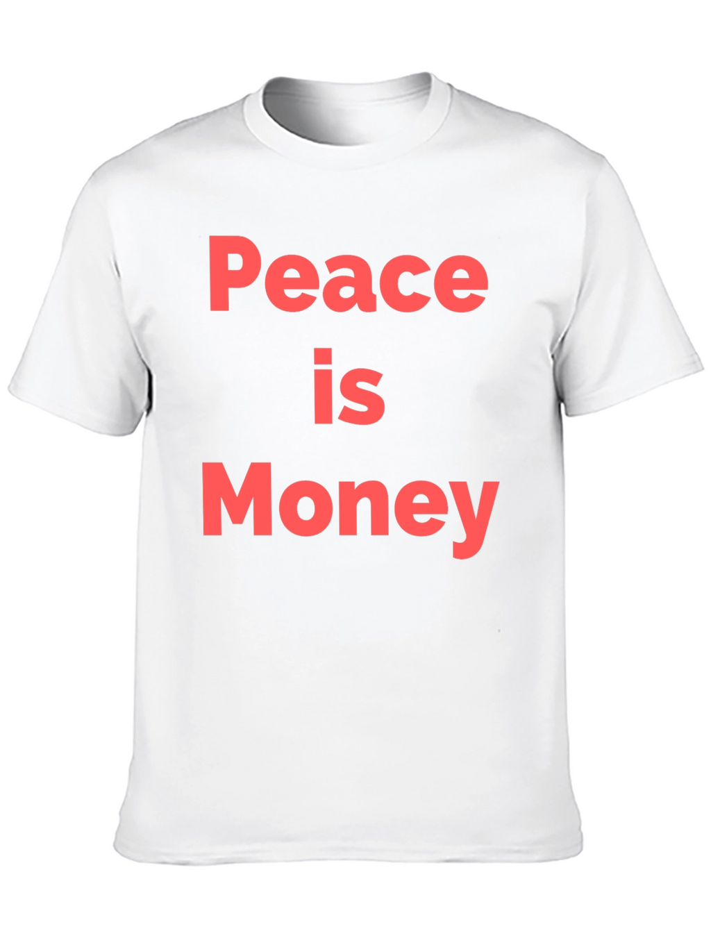 Peace is Money Graphic T-Shirt