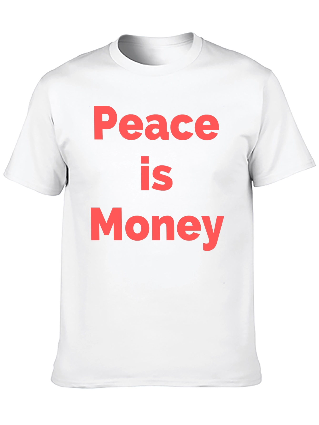 Peace is Money Graphic T-Shirt