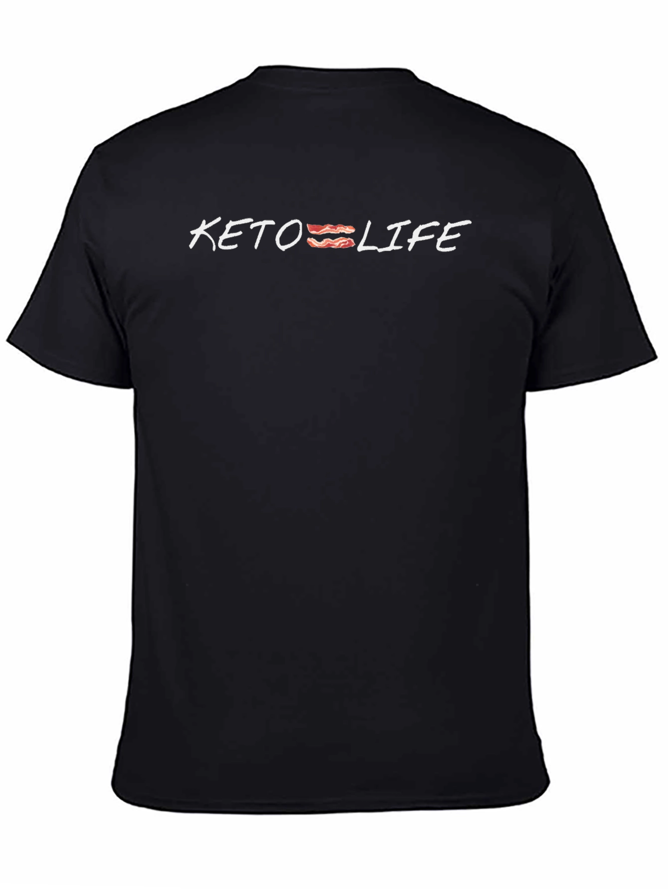 Keto = Bacon Life T-Shirt - Black