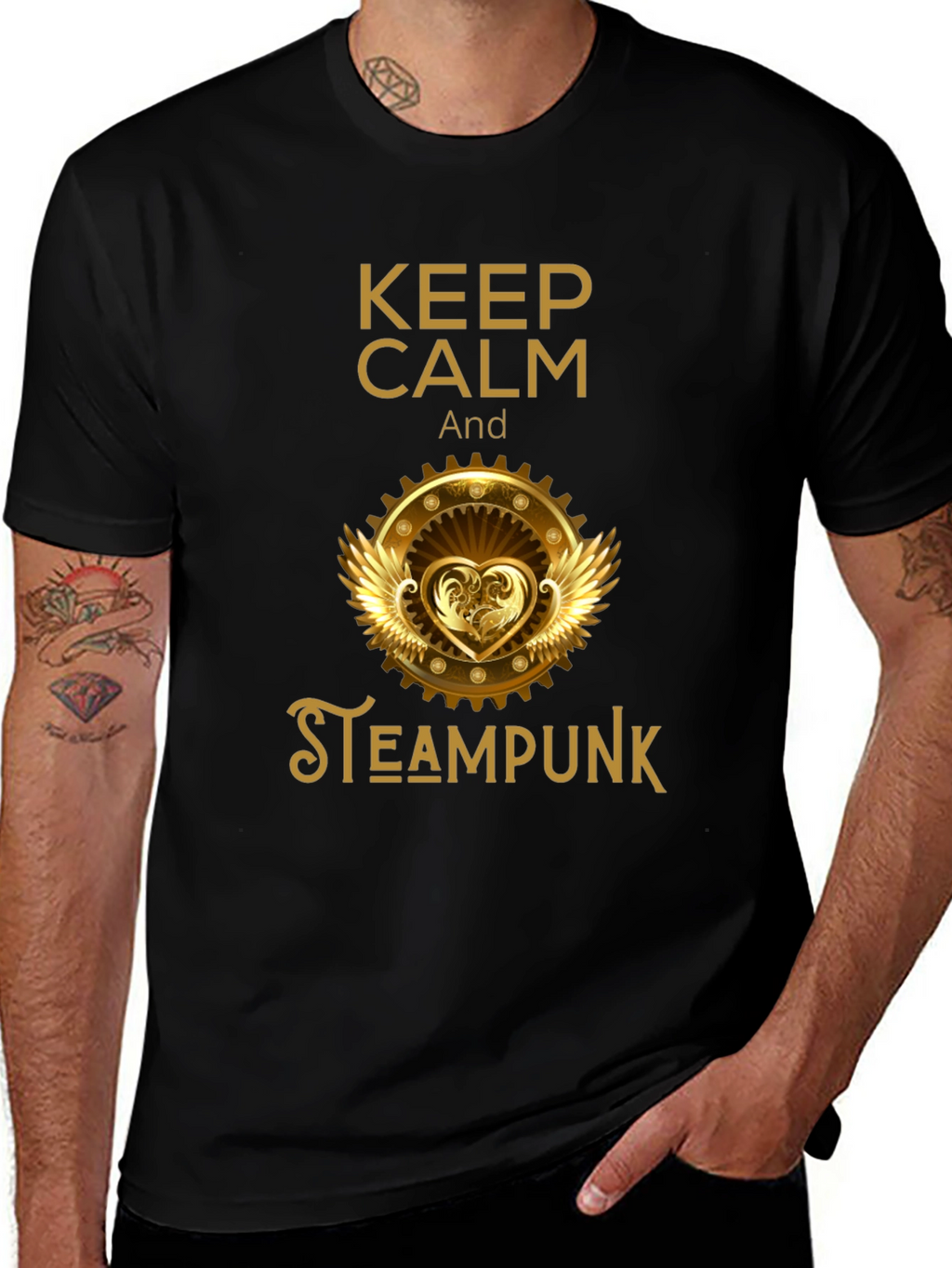 Steampunk Heart Gear T-Shirt