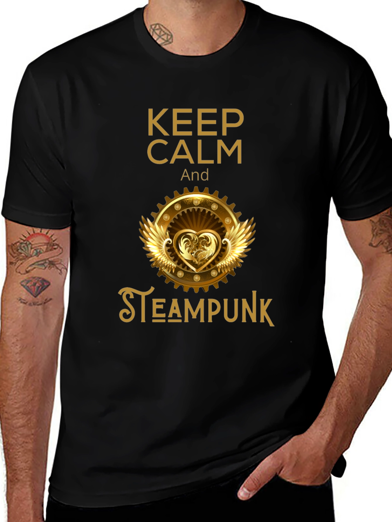 Steampunk Heart Gear T-Shirt