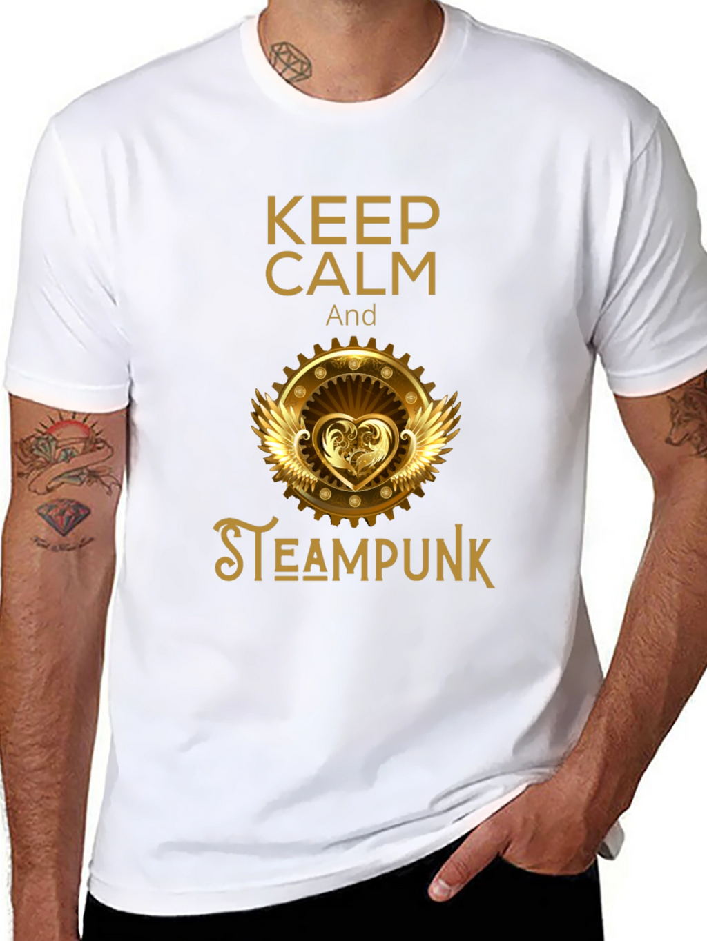 Steampunk Heart Gear T-Shirt