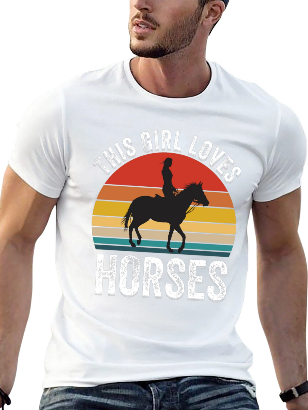 This Girl Loves Horses T-Shirt