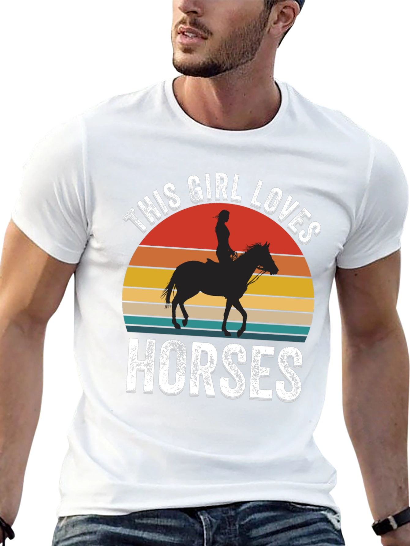 This Girl Loves Horses T-Shirt