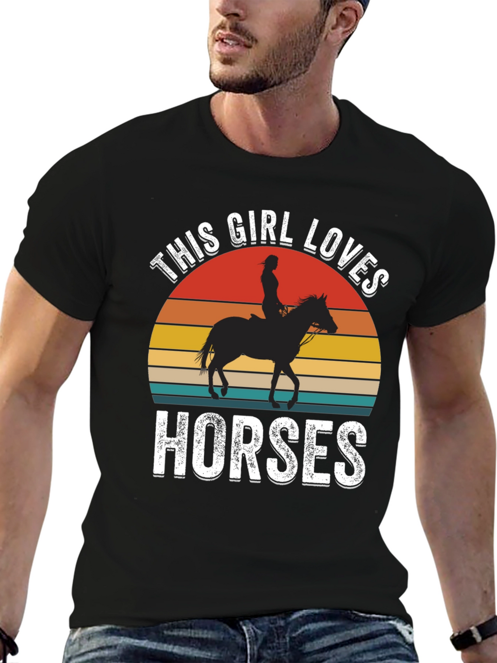 This Girl Loves Horses T-Shirt