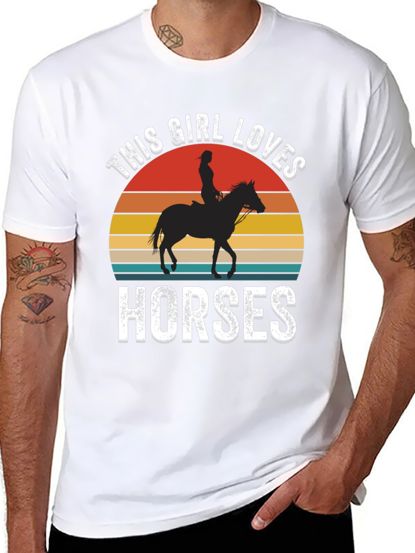 This Girl Loves Horses T-Shirt