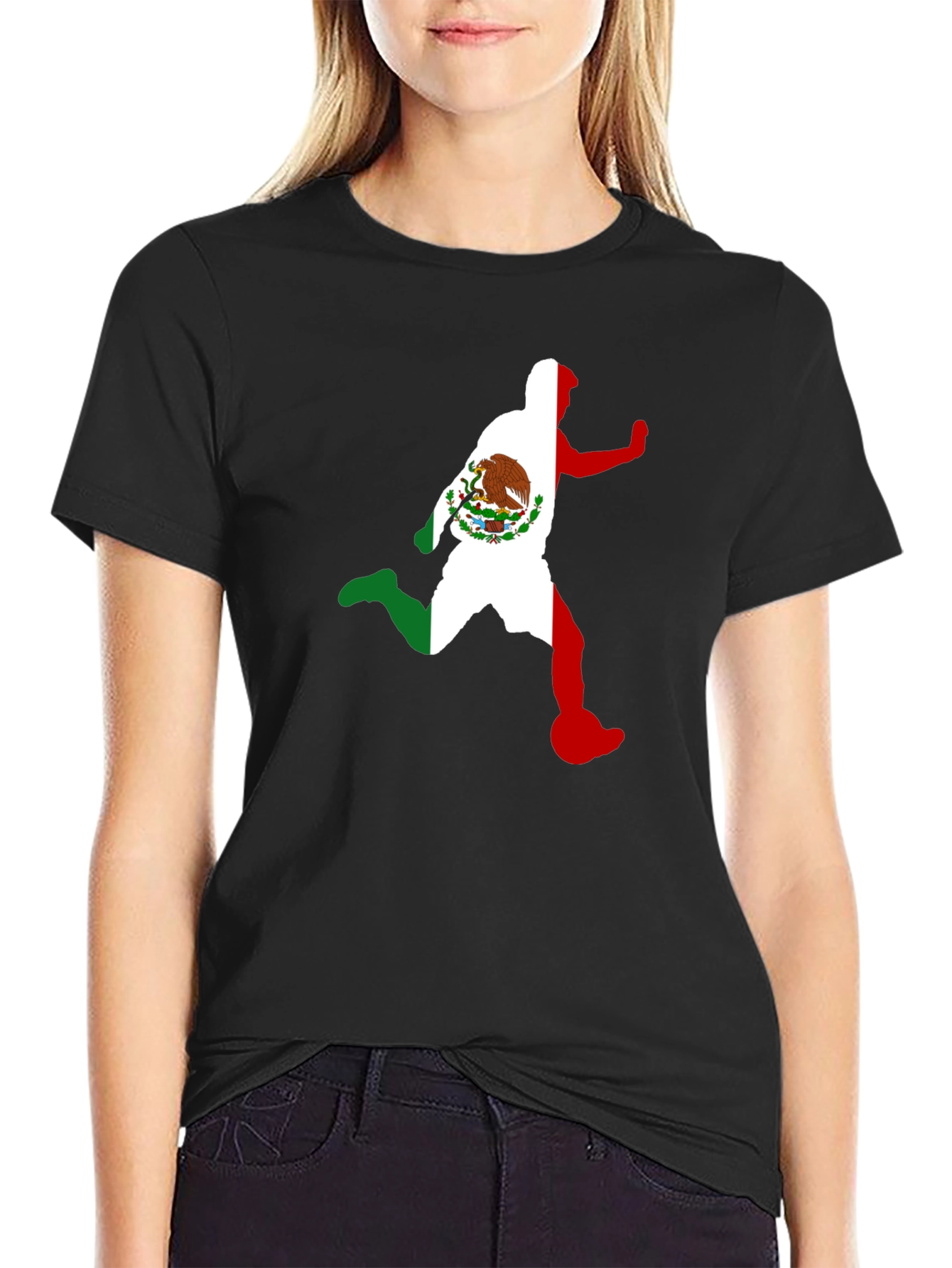 Mexico Soccer T-Shirt - Black