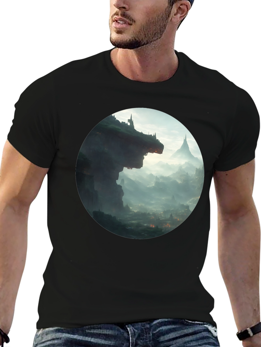 Fantasy Landscape Graphic Tee