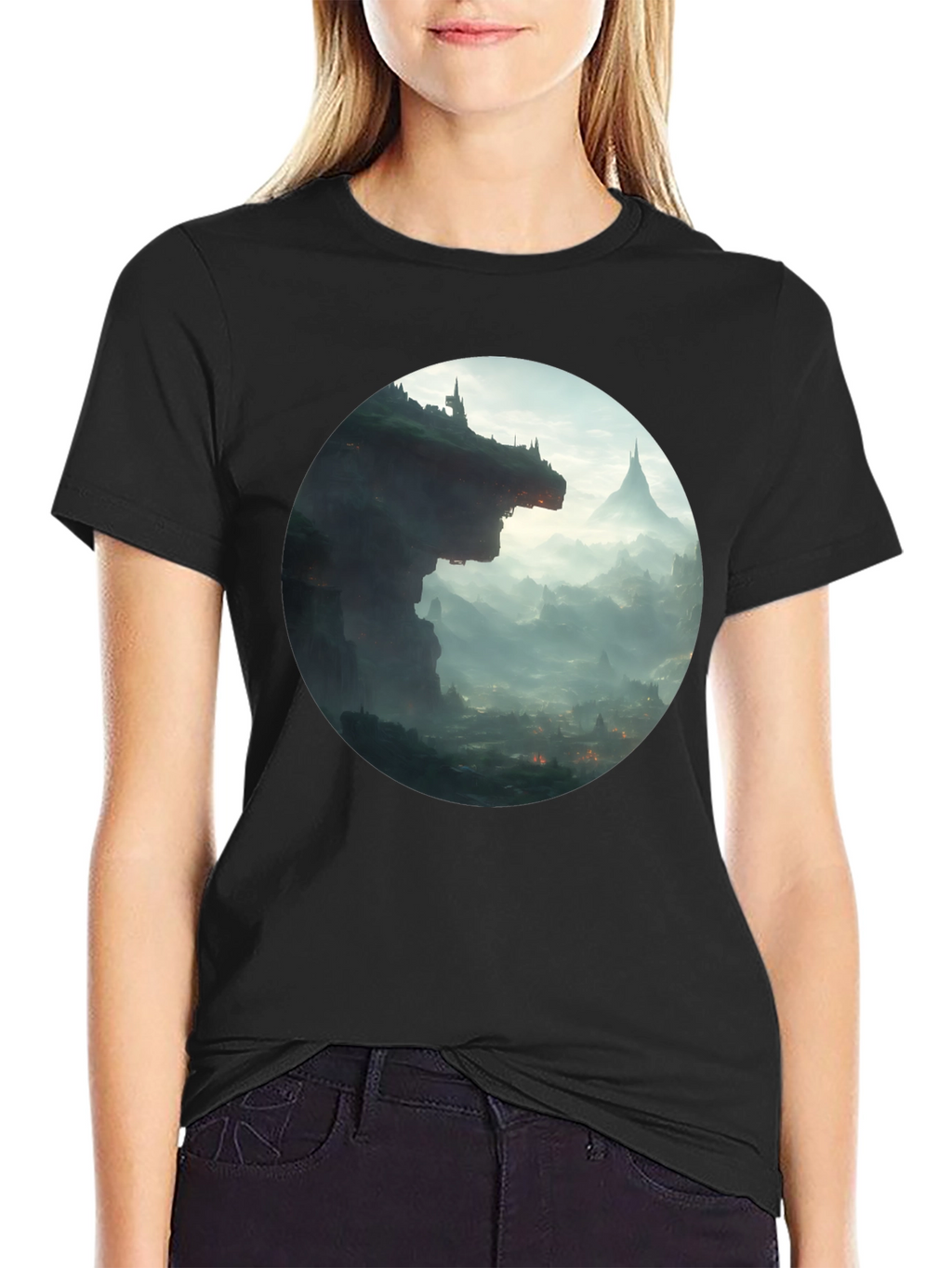 Fantasy Landscape Graphic Tee