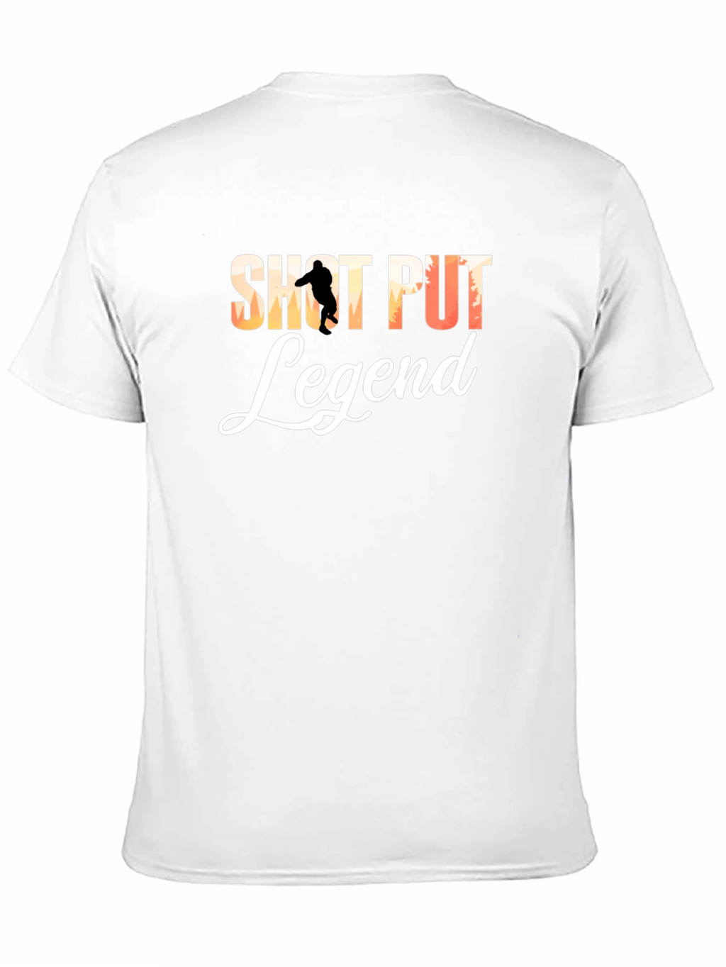Shot Put Legend T-Shirt - Athlete Throwing Design