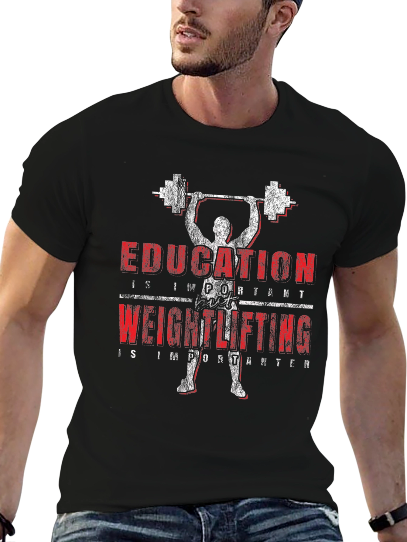 Weightlifting is Important Mens T-Shirt