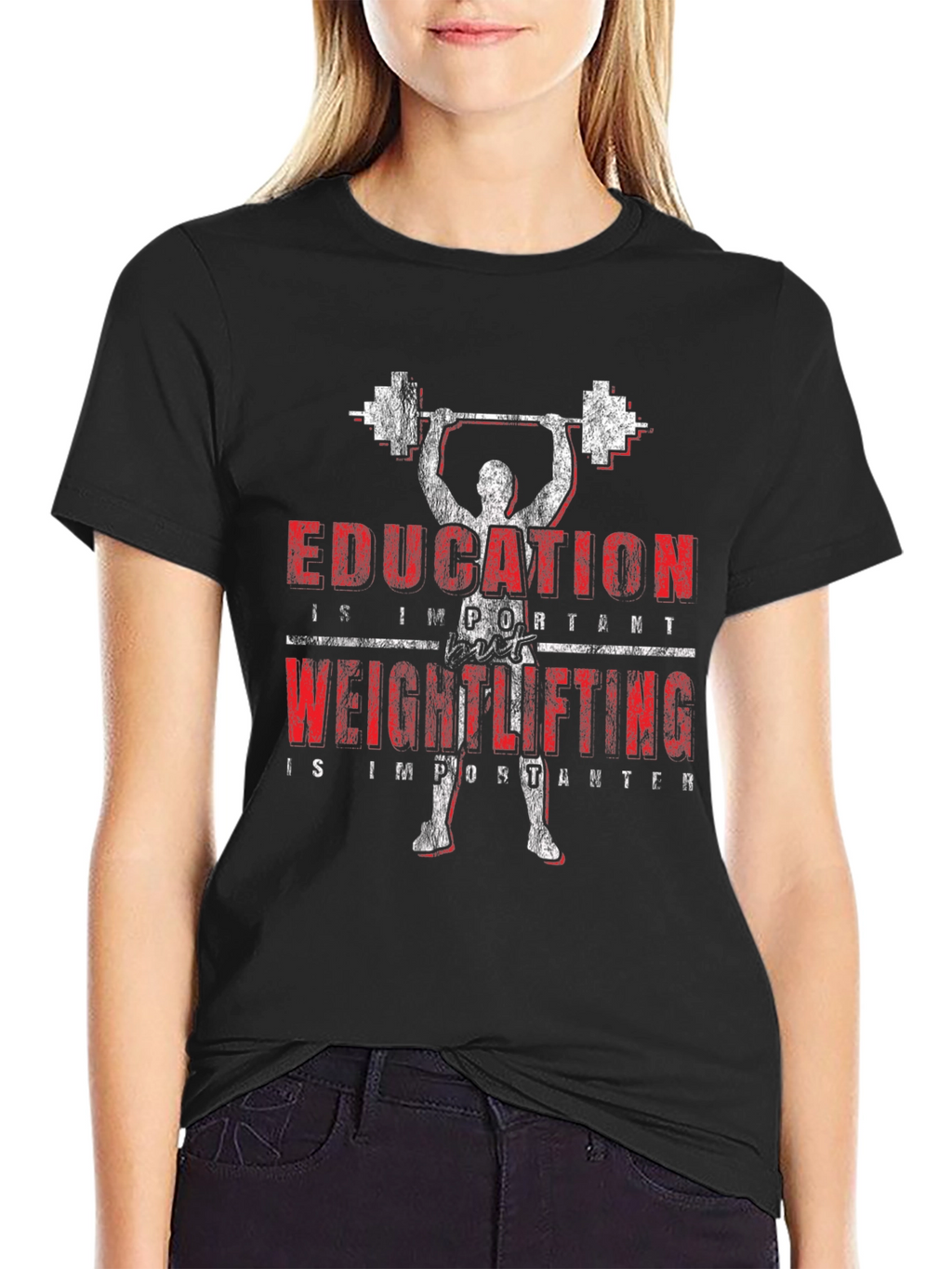 Weightlifting is Important Mens T-Shirt