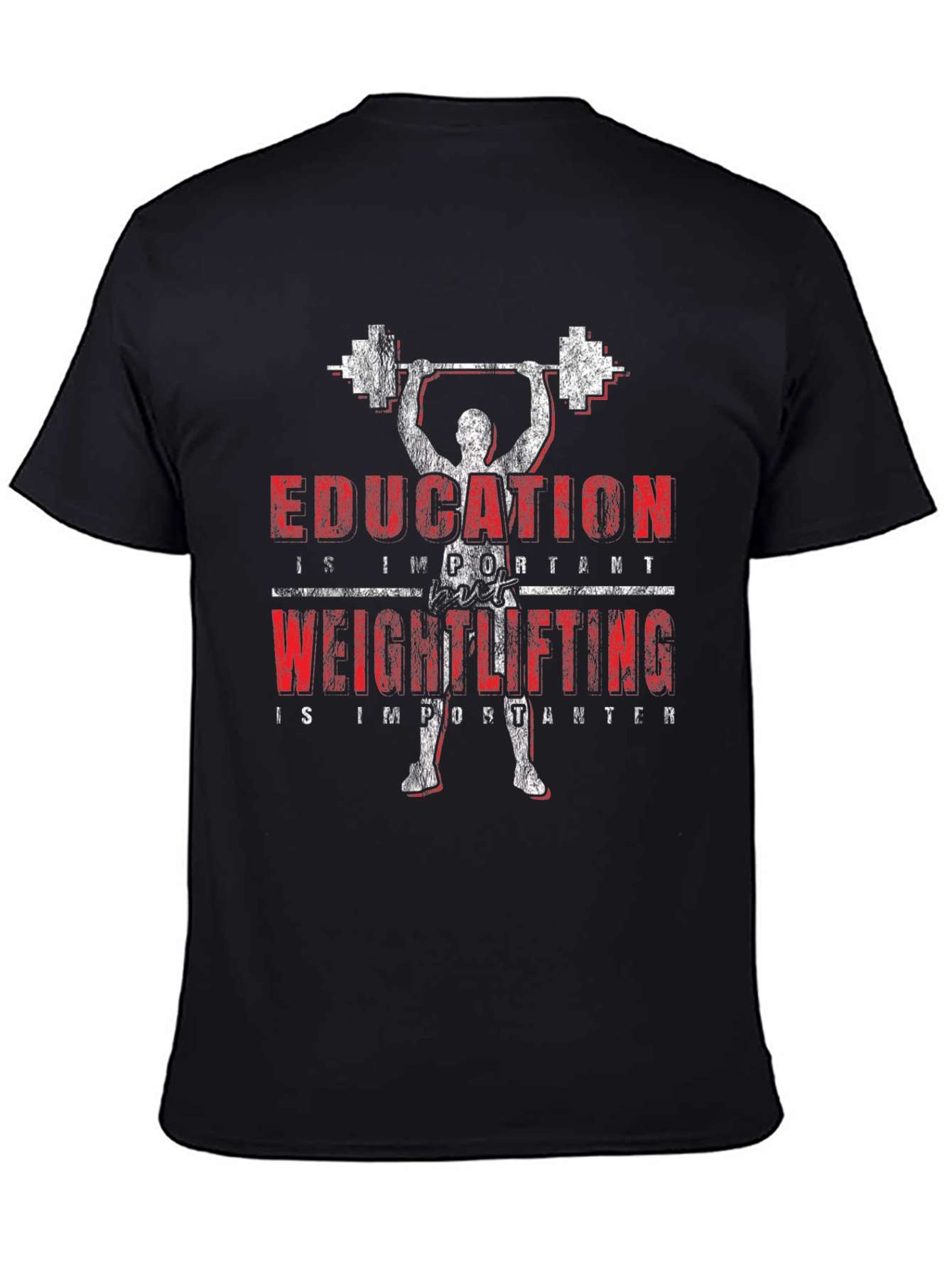 Weightlifting is Important Mens T-Shirt