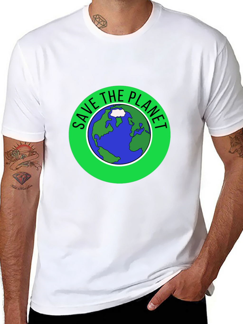Save the Planet Graphic T-Shirt