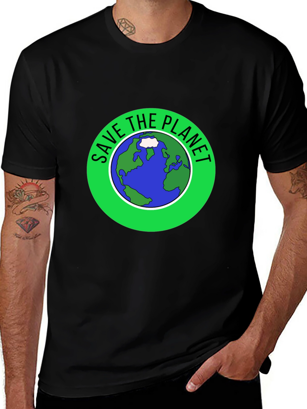 Save the Planet Graphic T-Shirt