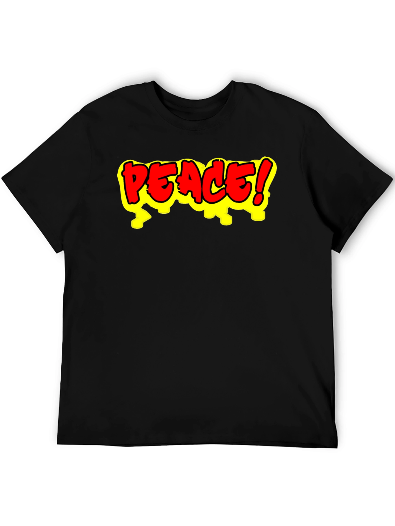 Peace Graphic T-Shirt - Bold & Colorful