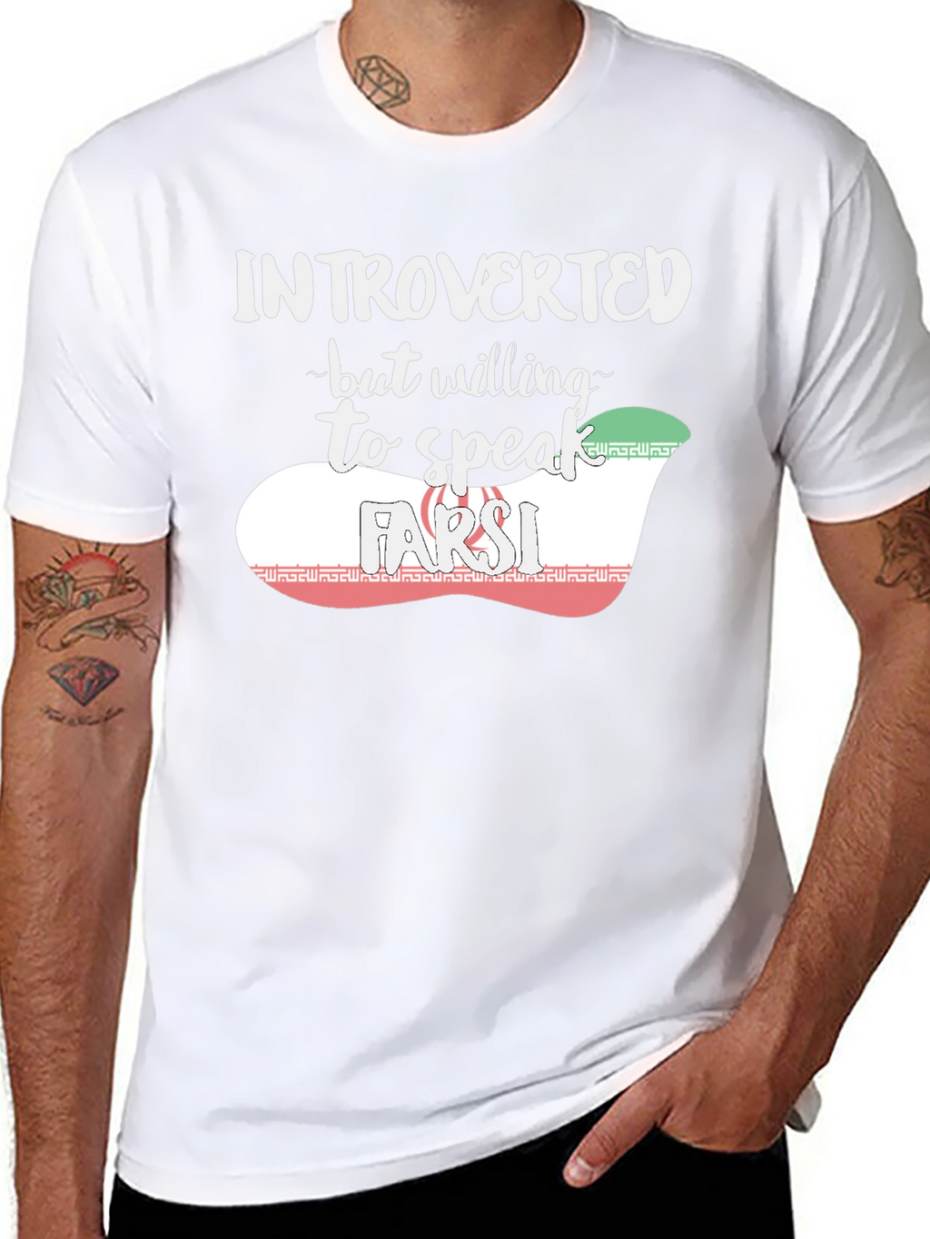 Introverted but Willing to Speak Farsi T-Shirt
