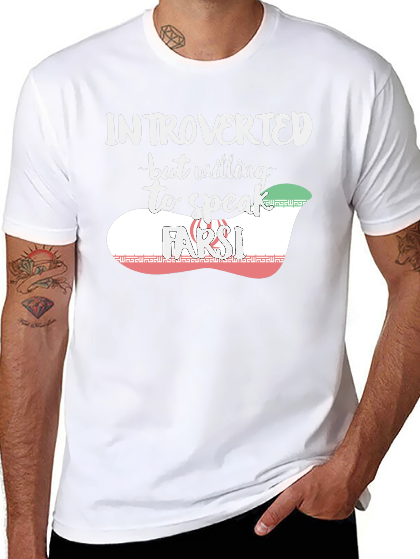 Introverted but Willing to Speak Farsi T-Shirt