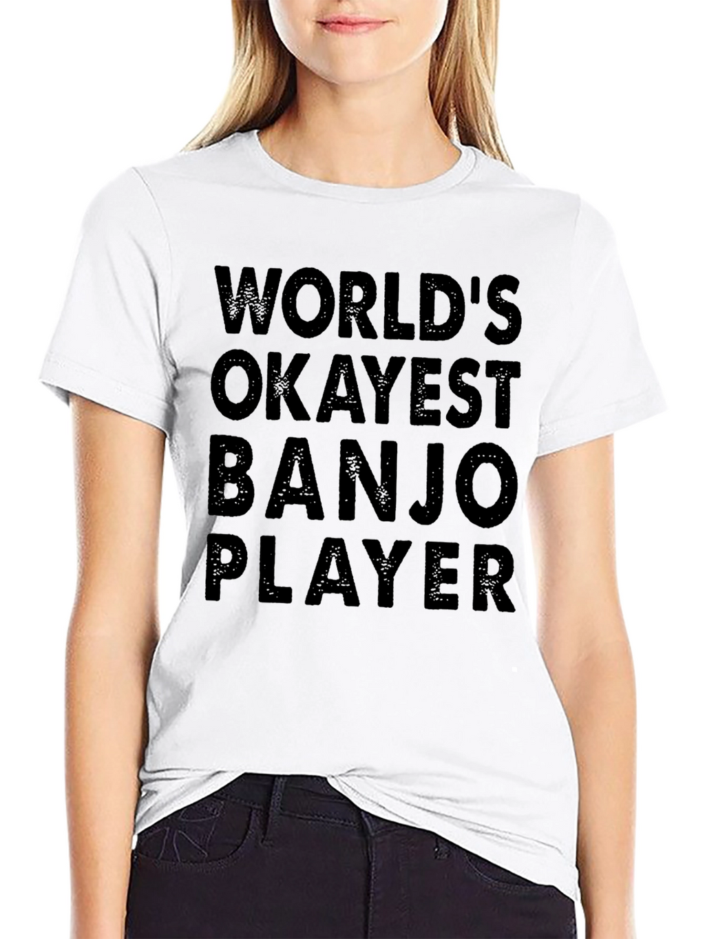 Worlds Okayest Banjo Player T-Shirt