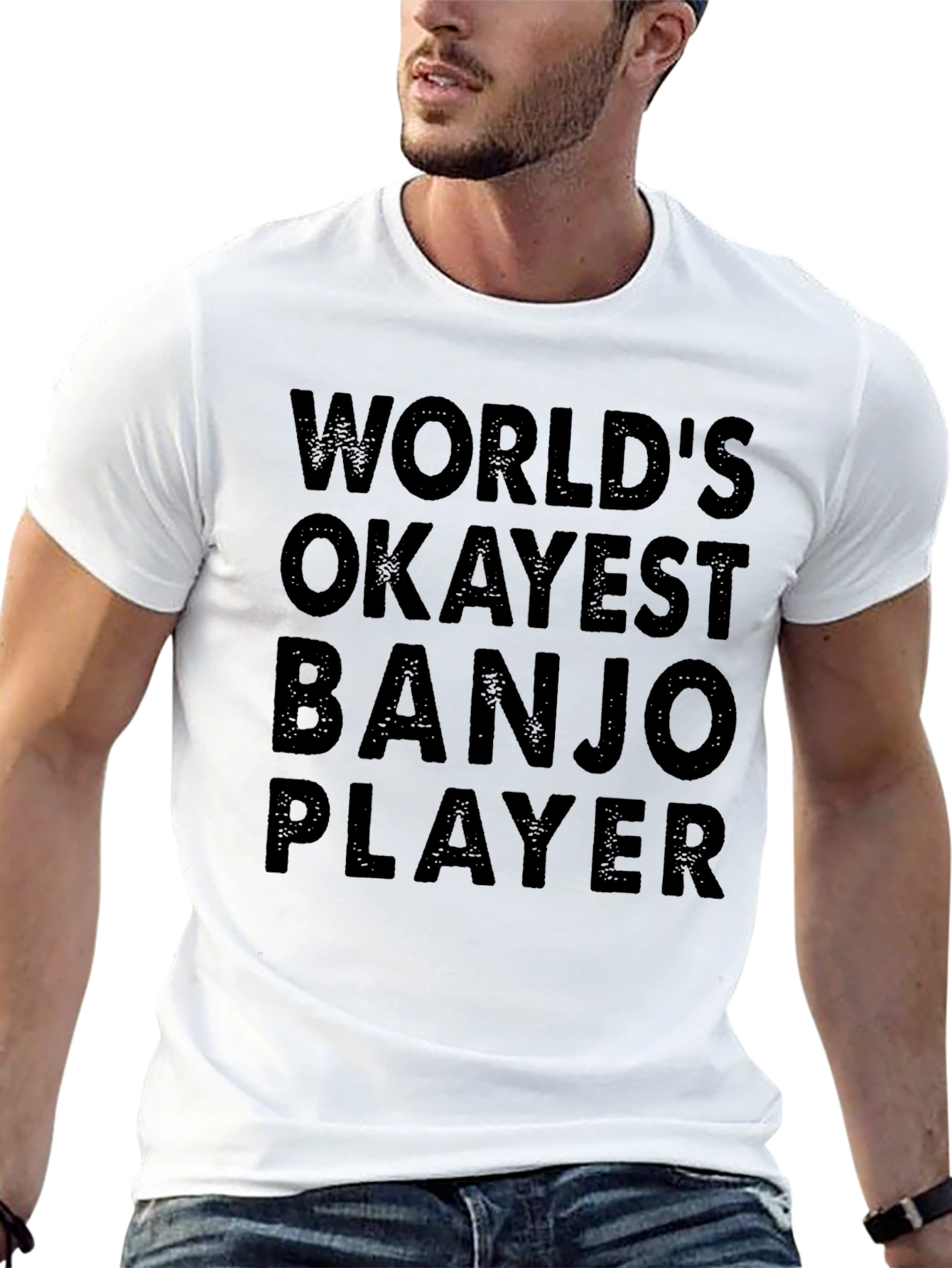 Worlds Okayest Banjo Player T-Shirt