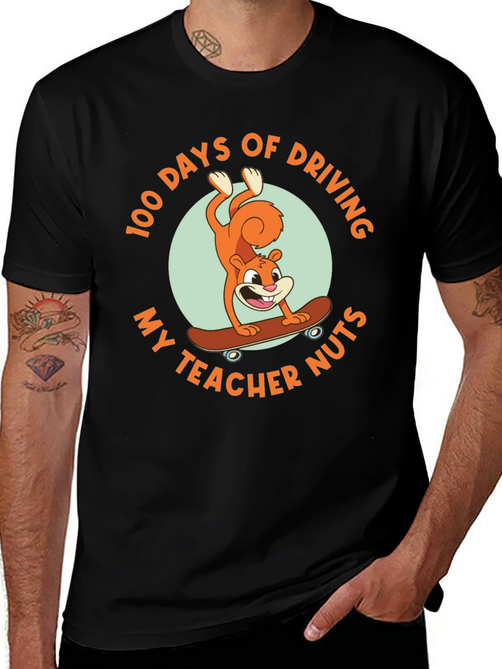 100 Days of Driving My Teacher Nuts T-Shirt