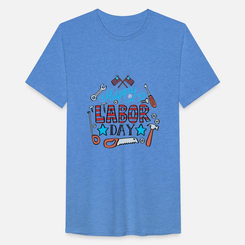 Hand drawn usa labor day composition