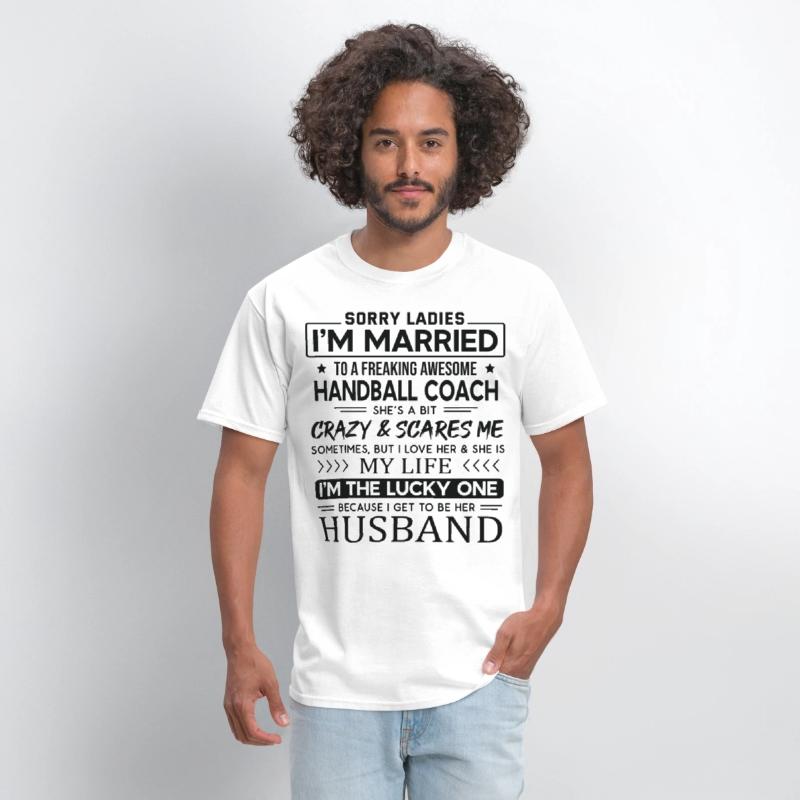 Handball Coach Funny Saying For Husband