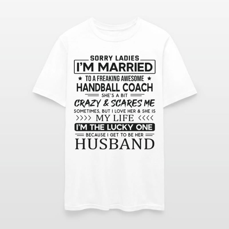 Handball Coach Funny Saying For Husband