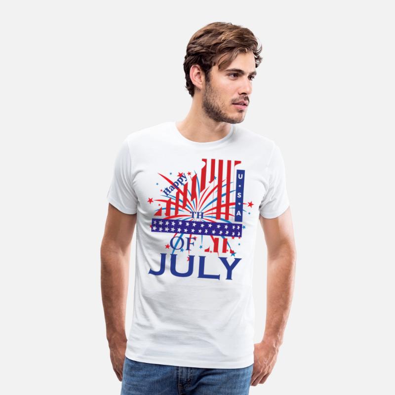 HAPPY FOURTH OF JULY FIREWORKS USA