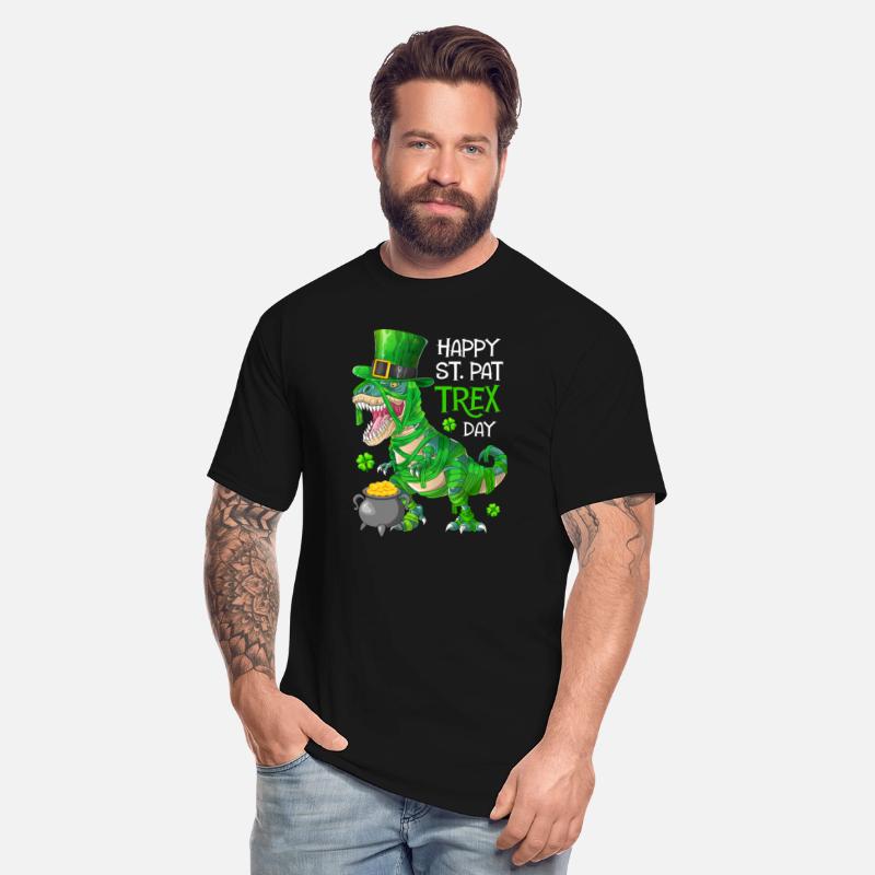 Happy St Pat Trex Day Dinosaur St Patricks Day