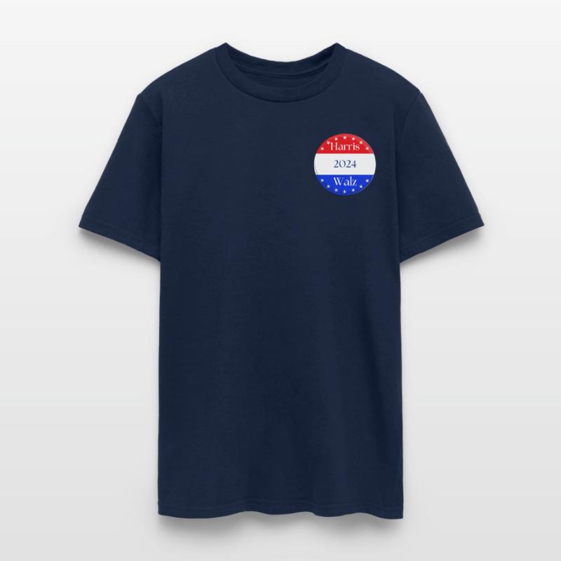 Harris - Walz 2024 Button style