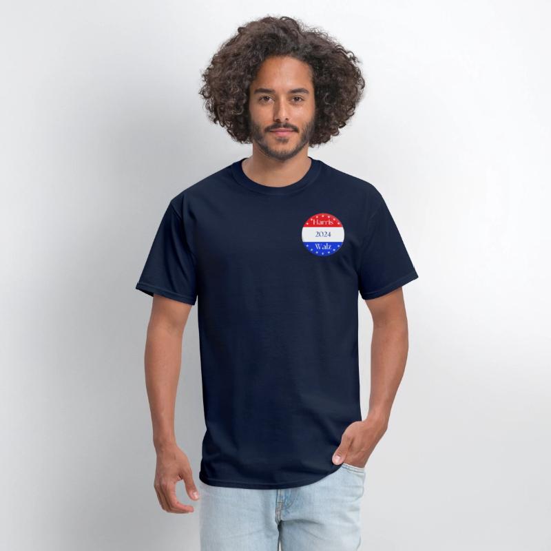 Harris - Walz 2024 Button style