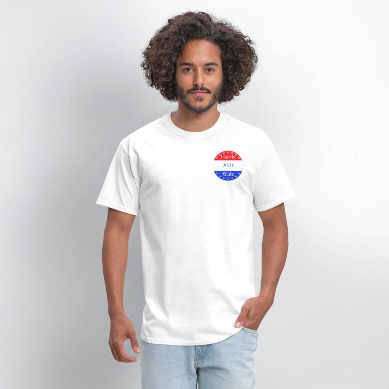 Harris - Walz 2024 Button style