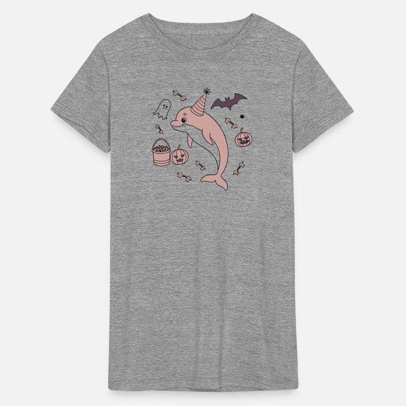 Haunted Dolphin Halloween Design