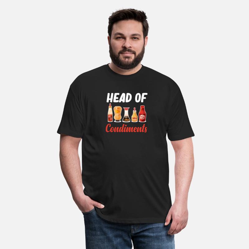 Head Of Condiments Funny Mustard Spicy Ketchup