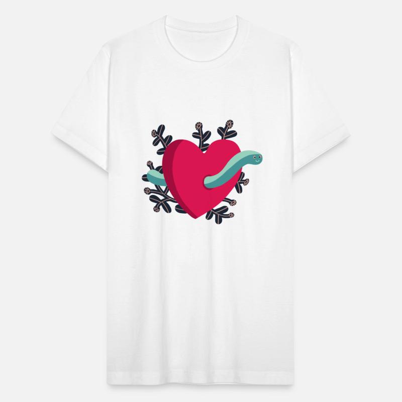 Heart Worm On Green