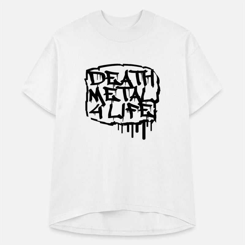 Heavy death metal 4 life hard rock music graffiti