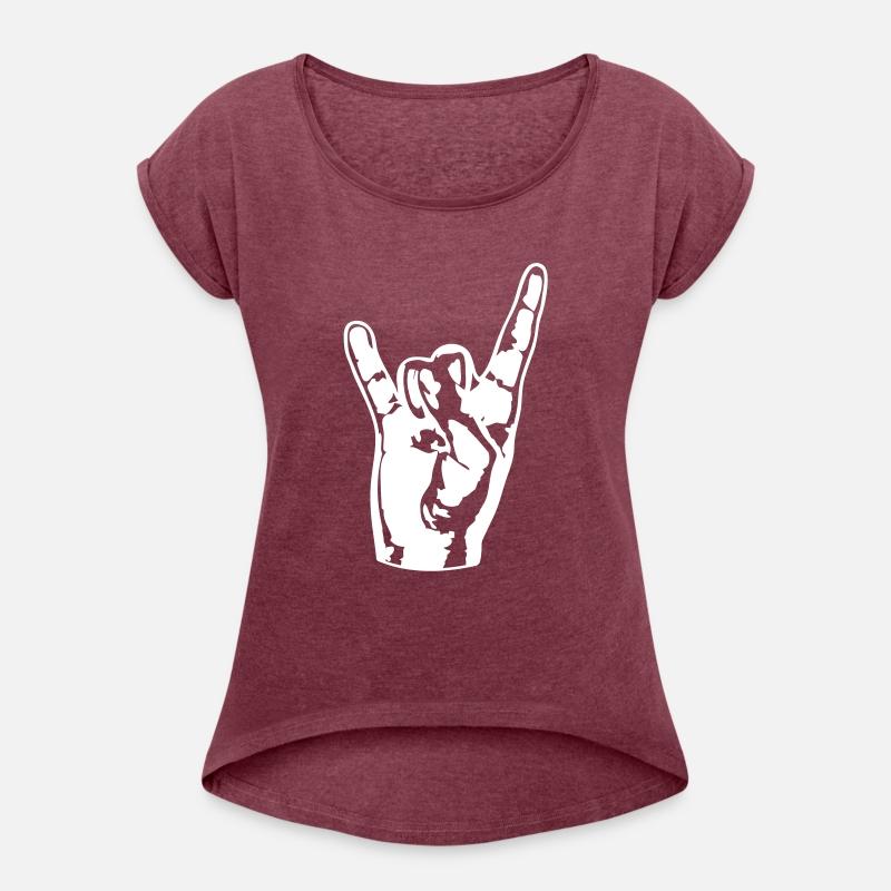 Heavy Metal Fun Hard Rock Music Horns Hand Gesture