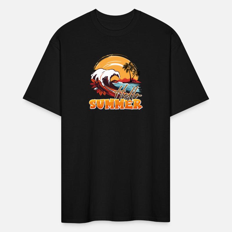 Hello summer Ride the Waves Embrace Summer Vibes