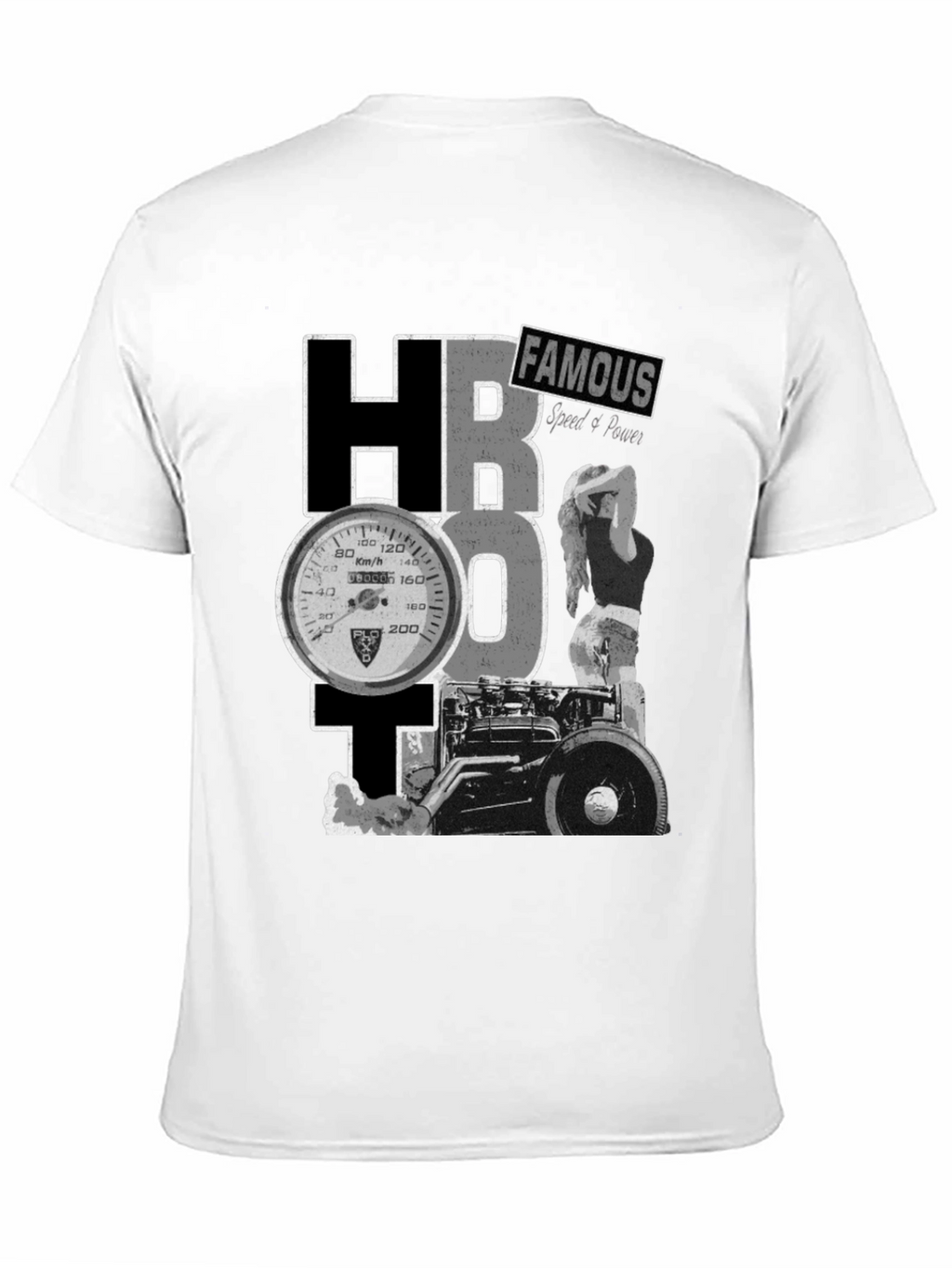 HBOT Speed & Power Graphic T-Shirt
