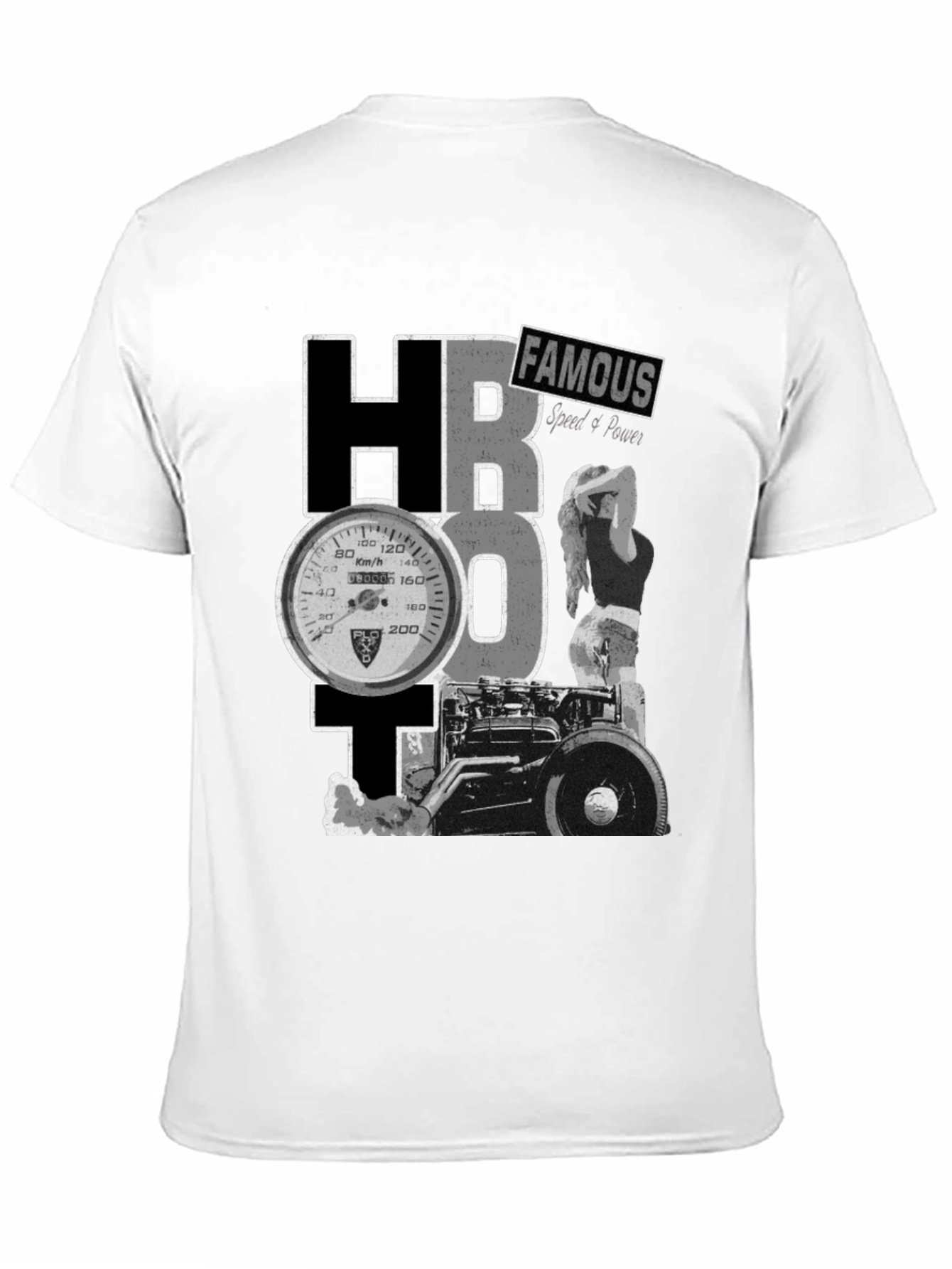 HBOT Speed & Power Graphic T-Shirt
