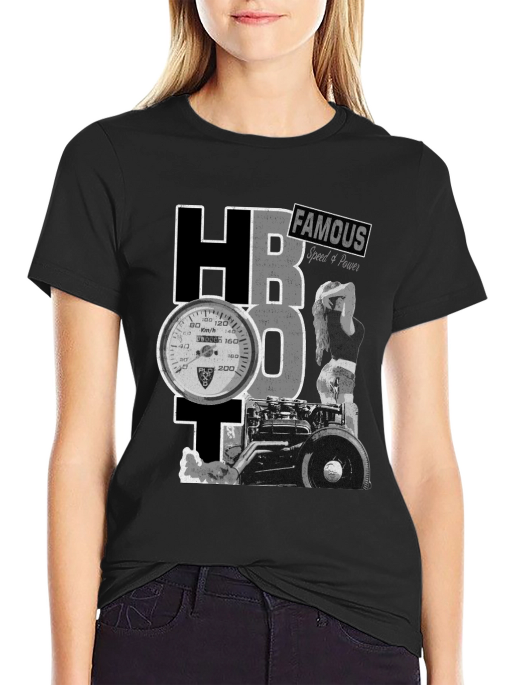 HBOT Speed & Power Graphic T-Shirt