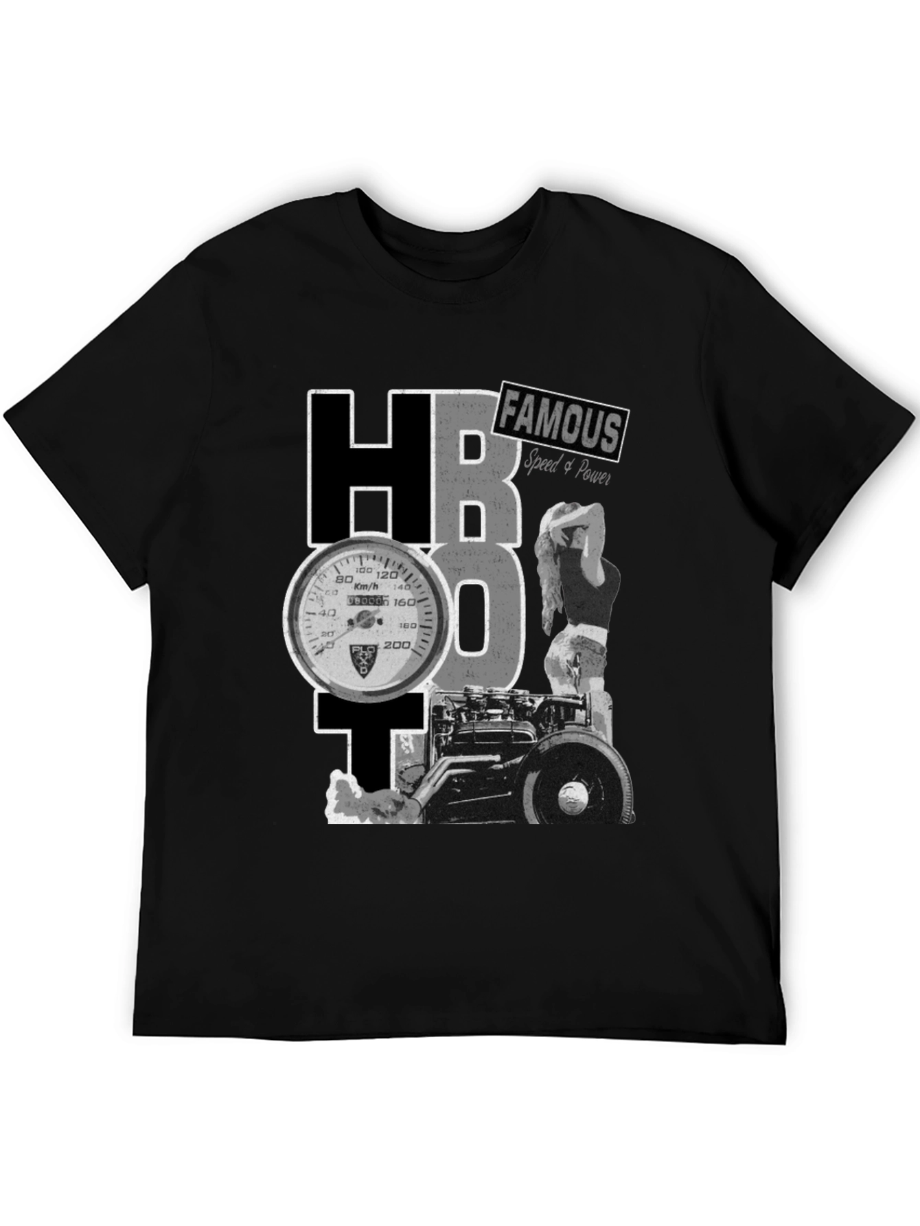 HBOT Speed & Power Graphic T-Shirt