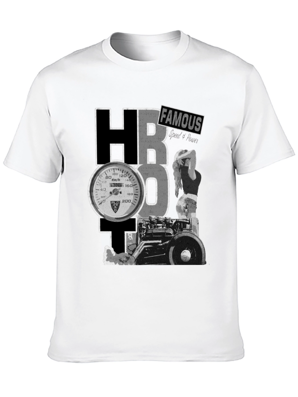 HBOT Speed & Power Graphic T-Shirt