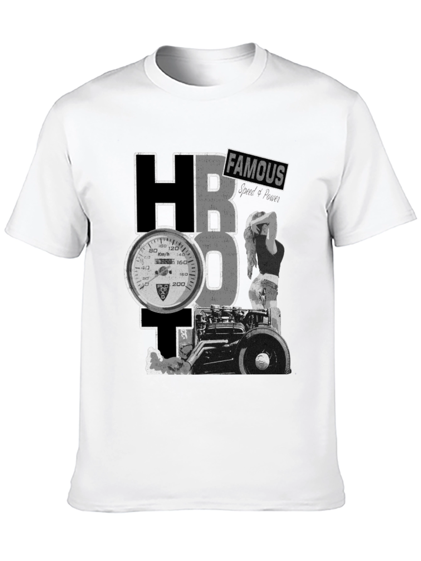 HBOT Speed & Power Graphic T-Shirt