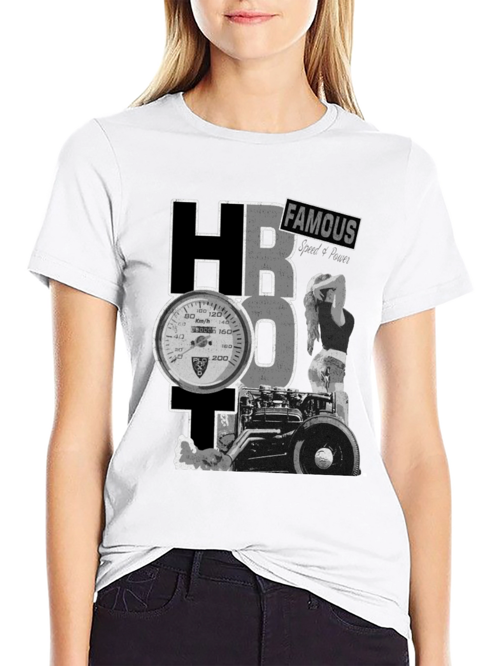 HBOT Speed & Power Graphic T-Shirt