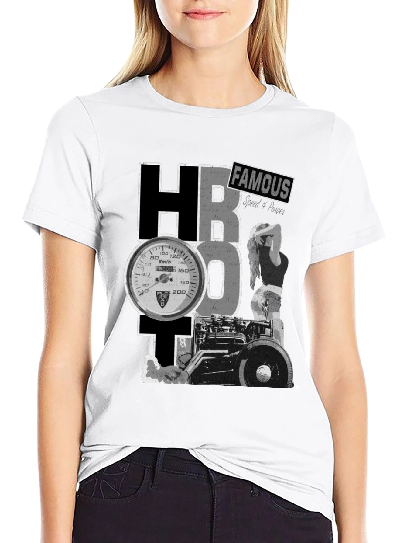 HBOT Speed & Power Graphic T-Shirt