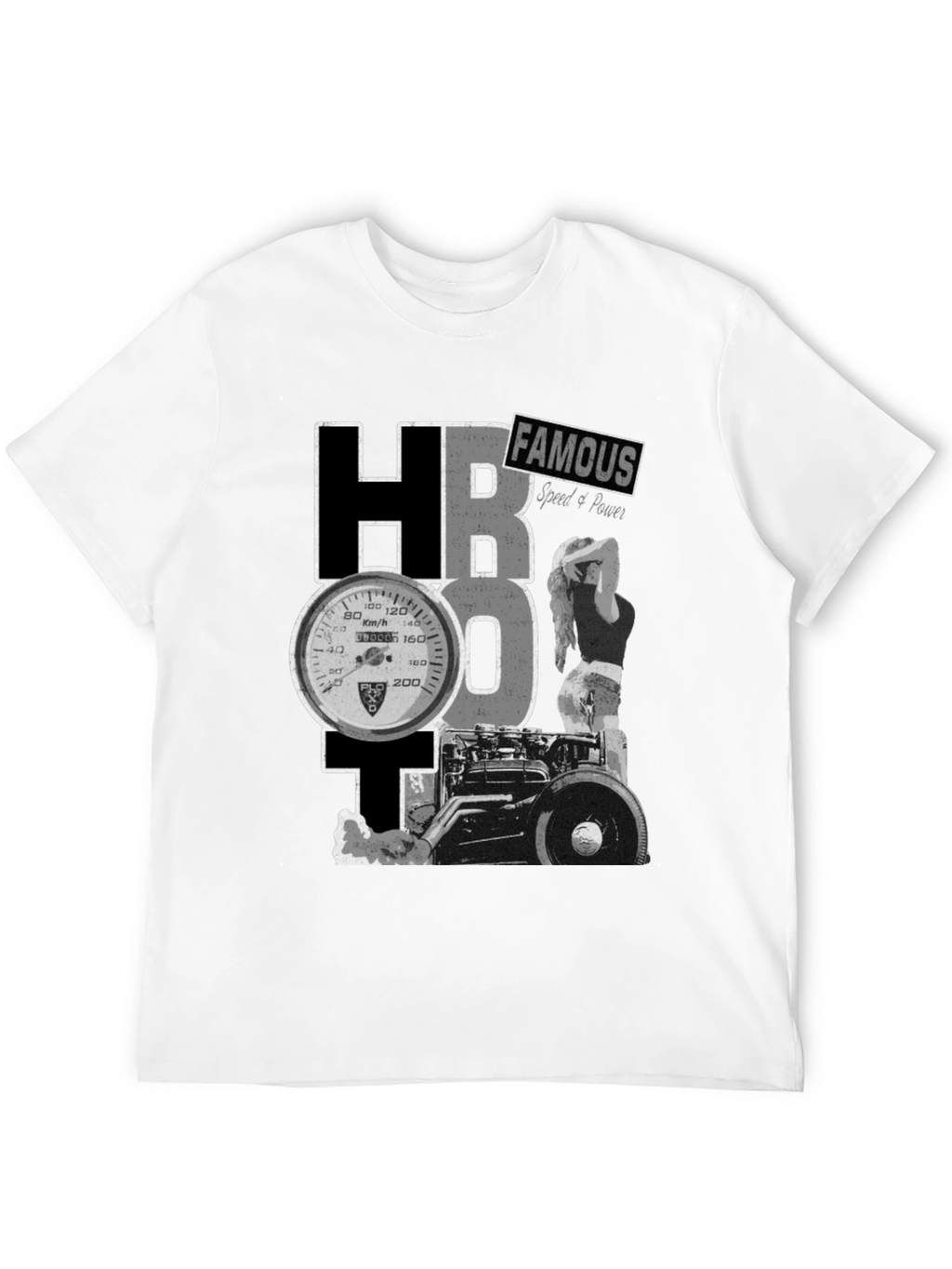 HBOT Speed & Power Graphic T-Shirt